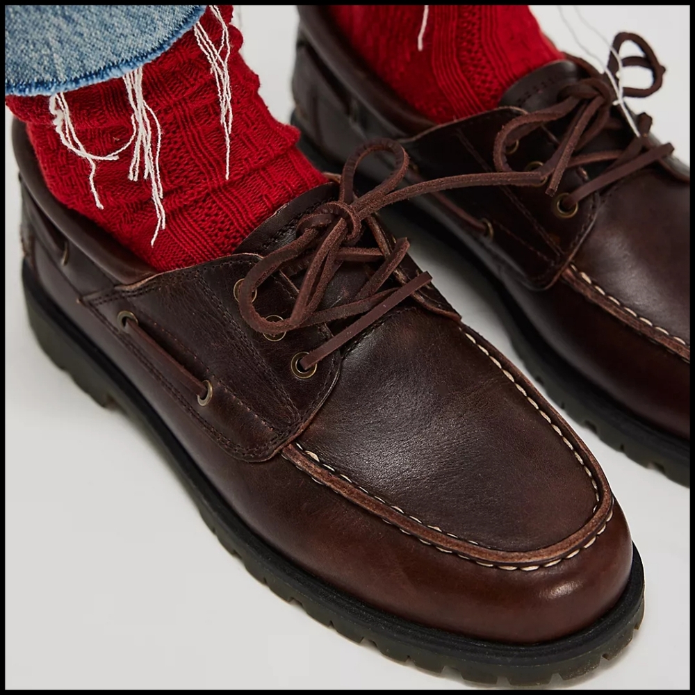 NWT Vagabond Joslyn Boat Shoes in Java